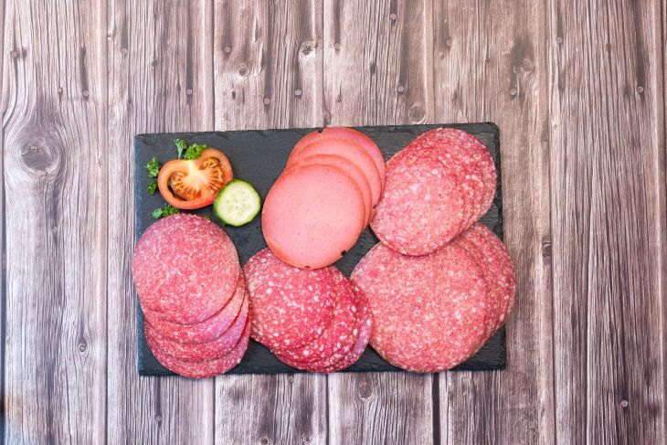 Dauerwurstplatte gemischt