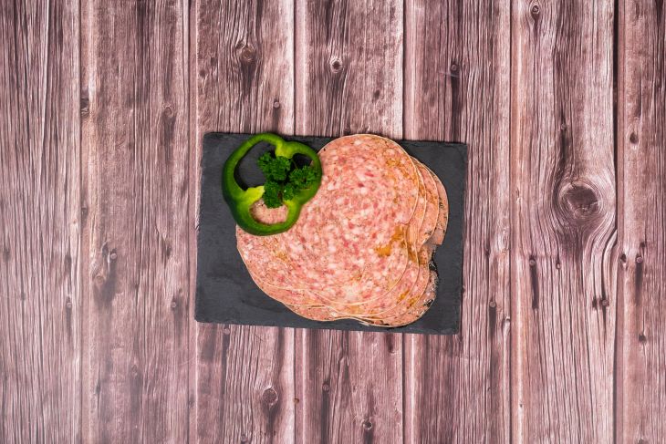 Aufschnitt Rehmannsche Leberwurst